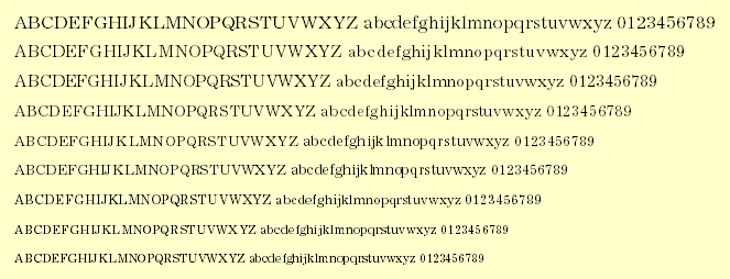 Essex Font PS Mac